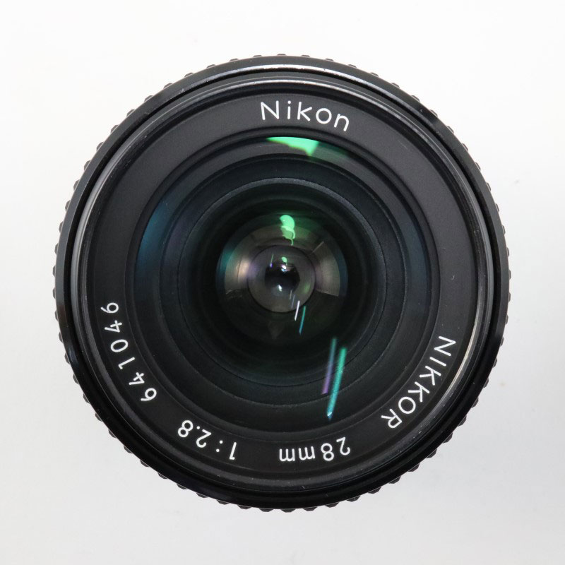 動作◎ ニコン Ai-s Nikkor 28mm F2.8 - レンズ(単焦点)