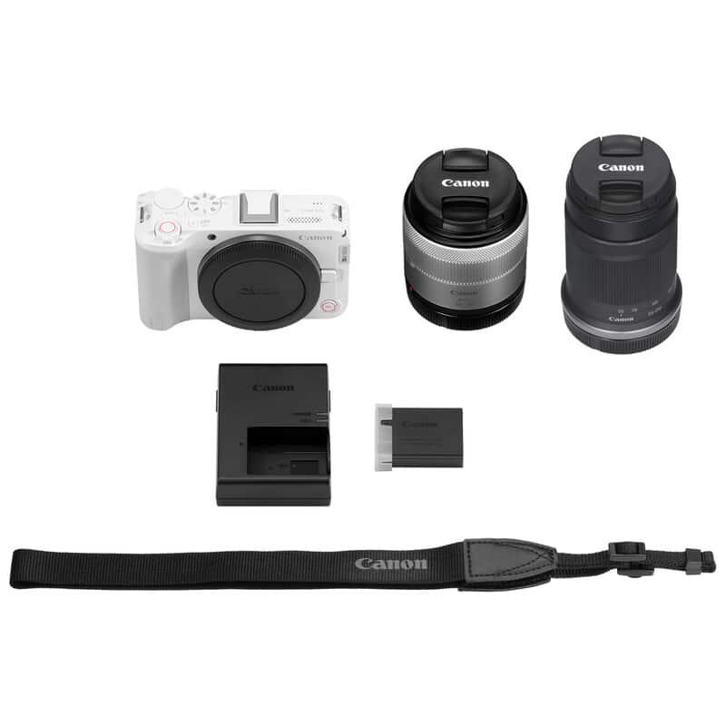 EOS R50 V ホワイト ダブルズームキット