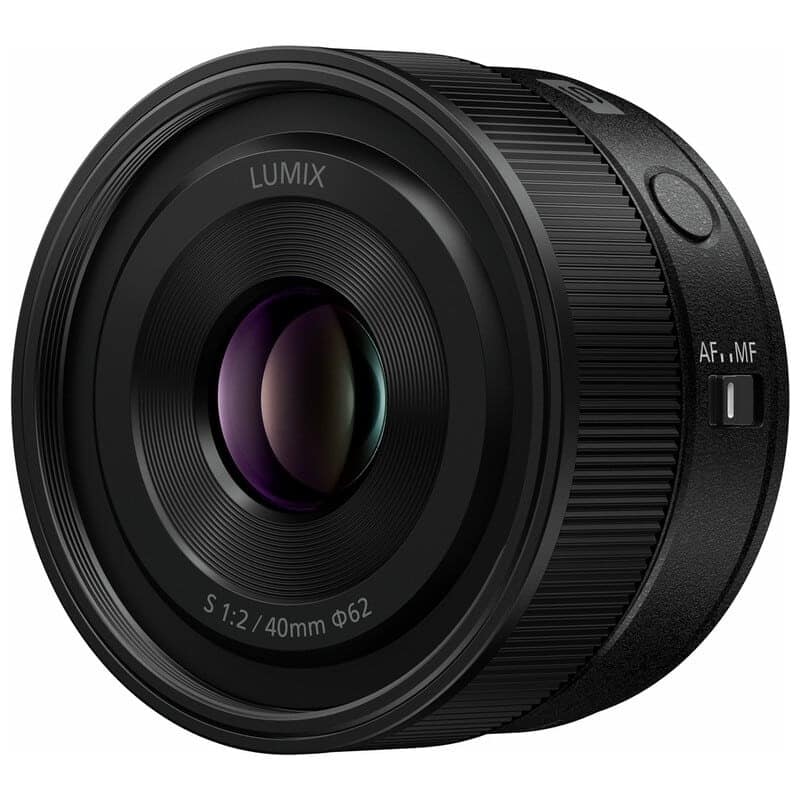 LUMIX S 40mm F2 ブラック S-S40-K(2026年6月18日発売予定)