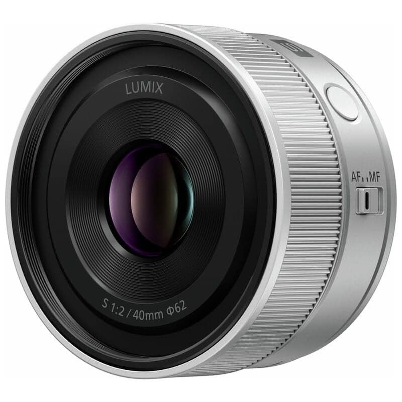 LUMIX S 40mm F2 シルバー S-S40-S(2026年6月18日発売予定)