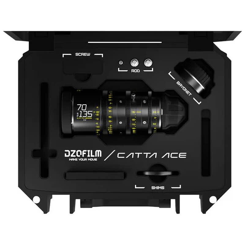 Catta Ace Zoom シネマズームレンズ PLマウント70-135mm T2.9 ブラック 保護ケース付