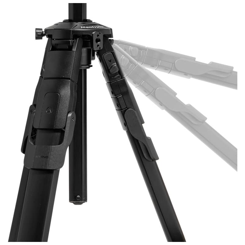 ONE Photo アルミニウム三脚+3ウェイ雲台キット MKONEPA-3W