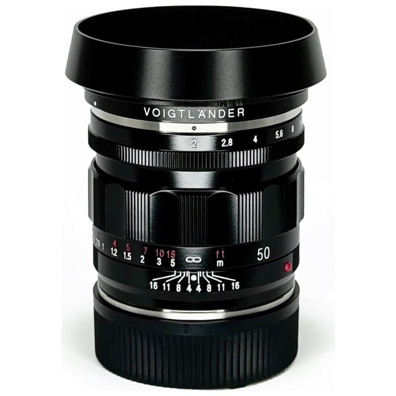 APO-LANTHAR 50mm F2 Aspherical VM ブラックペイント フジヤカメラ80周年記念モデル