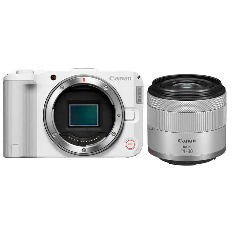 EOS R50 V ホワイト RF-S14-30 IS STM PZ レンズキット