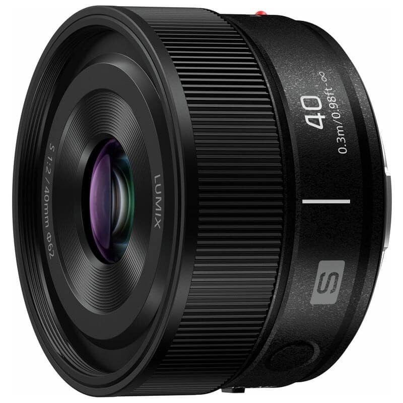 LUMIX S 40mm F2 ブラック S-S40-K(2026年6月18日発売予定)