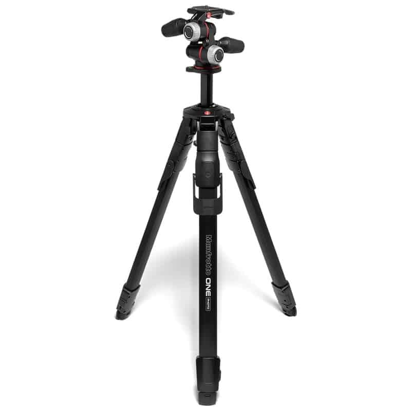 ONE Photo アルミニウム三脚+3ウェイ雲台キット MKONEPA-3W