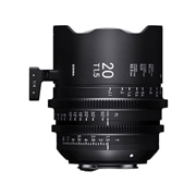 FF High Speed Prime Line 20mm T1.5 FF キヤノンEFマウント フィート表示