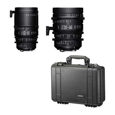 High Speed Zoom Line 18-35mm & 50-100mm T2 キヤノンEFマウント フィート表示 専用ケース付セット
