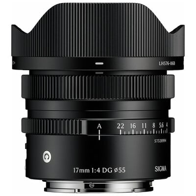 17mm F4 DG | Contemporary ソニーEマウント ブラック(2026年2月19日発売予定)