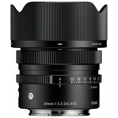 24mm F3.5 DG | Contemporary ソニーEマウント ブラック(2026年2月19日発売予定)