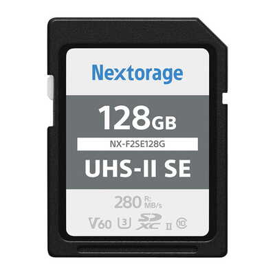 NX-F2SE128G SDXC UHS-II U3 V60 メモリーカード 128GB