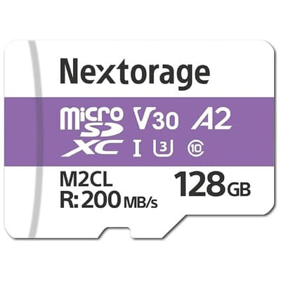 NX-M2CL128G microSDXC UHS-I V30 U3 CL10 メモリーカード 128GB