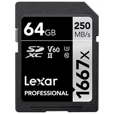 Professional 1667X SDXC UHS-II V60 64GB 並行輸入品 LSD64GCB1667