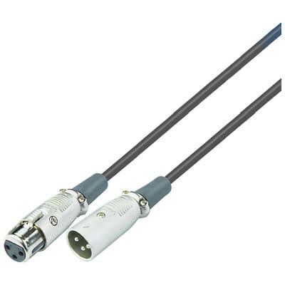 EC005 XLRケーブル 0.5m 黒