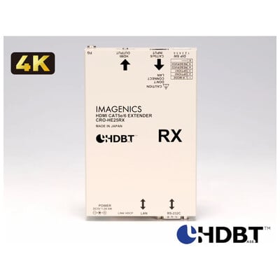 CRO-HE25RX HDMI CAT5e/6 受信器