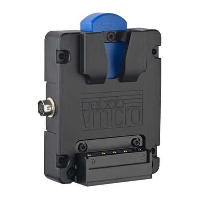 Vmicroバッテリープレート(Hirose HR4/USB出力付) VMM-MICRO-HR4-USB