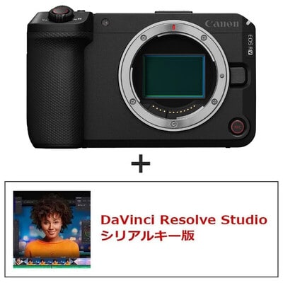 EOS R6V ボディ フジヤカメラセット DaVinci Resolve Studio(2026年6月下旬発売予定)