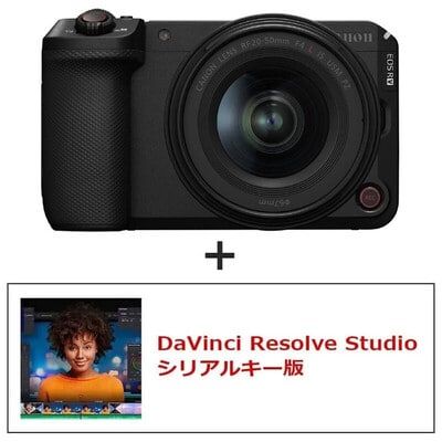 EOS R6V RF20-50mm F4 L IS USM PZ レンズキット フジヤカメラセット DaVinci Resolve Studio(2026年6月下旬発売予定)