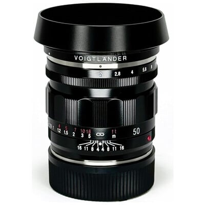 APO-LANTHAR 50mm F2 Aspherical VM ブラックペイント フジヤカメラ80周年記念モデル