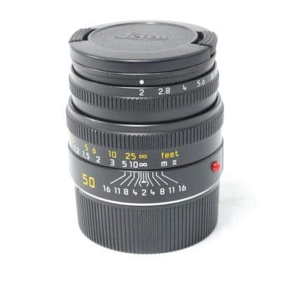 ズミクロン M 50mm F2 ブラック 6bit 11826 (11826C)