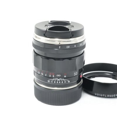 APO-LANTHAR 50mm F2 Aspherical VM ブラックペイント フジヤカメラ80周年記念モデル