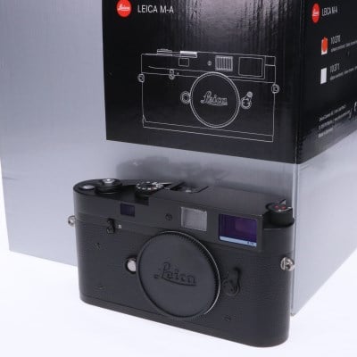 ライカ M-A(Typ 127) ブラッククローム ボディ 10370