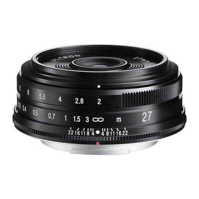 ULTRON 27mm F2 富士フイルムXマウント ブラック