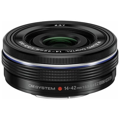 OM SYSTEM M.ZUIKO DIGITAL ED 14-42mm F3.5-5.6 EZ ブラック