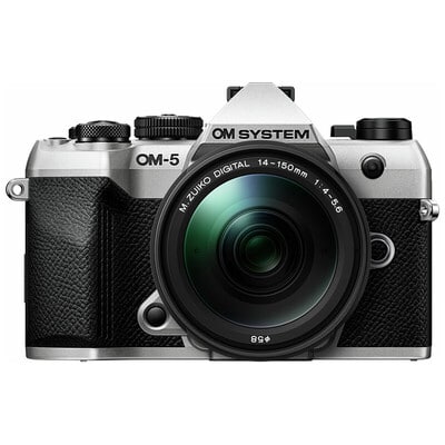OM SYSTEM OM-5 Mark II 14-150mm II レンズキット シルバー