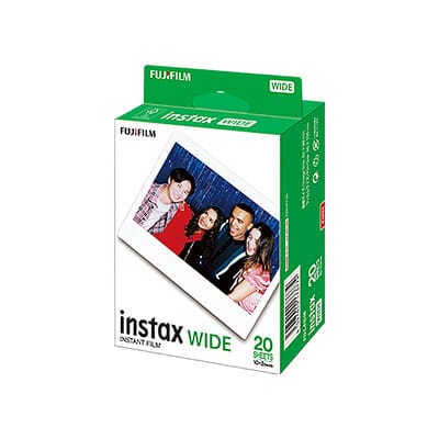 インスタントカラーフィルム instax WIDE 2パック