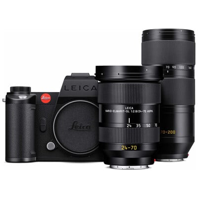 ライカ SL3-S + バリオ・エルマリートSL f2.8/24-70mm ASPH. + バリオ・エルマリートSL f2.8/70-200mm ASPH.