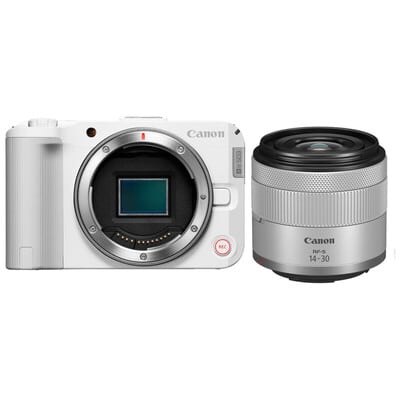 EOS R50 V ホワイト RF-S14-30 IS STM PZ レンズキット
