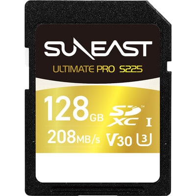 ULTIMATE PRO S225 GOLDシリーズ SDXCカード 128GB UHS-II V30 SE-FS1128G23W1F