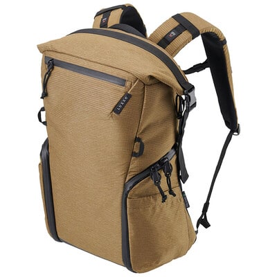 LUXXe グリッド ロールトップバックパック M カメラバッグ コヨーテ SLX-GRBPMCY(アウトレット)