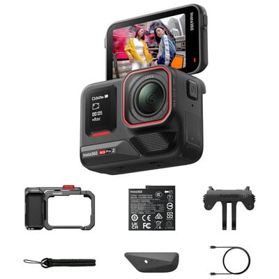Insta360 Ace Pro 2 ストリート撮影キット ミッドナイト・ブラック シングルバッテリー CINSBBGA-ACEPRO244