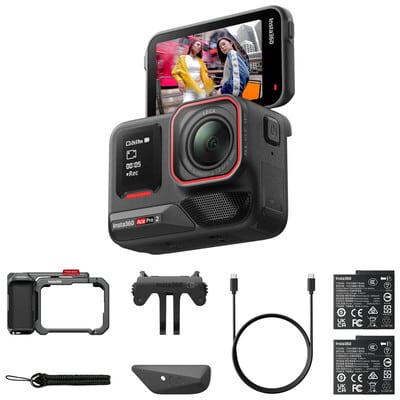 Insta360 Ace Pro 2 ストリート撮影キット デュアルバッテリー ミッドナイトブラック CINSBBGA-ACEPRO242