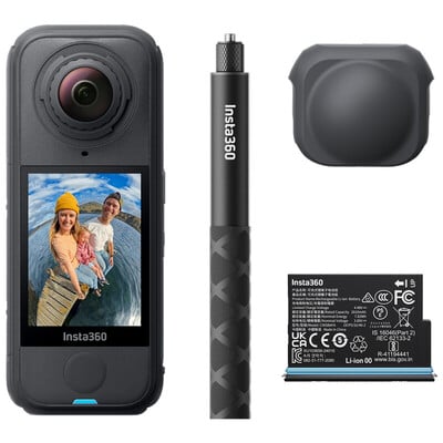 Insta360 X4 Air スターターキット グラファイトブラック CINSAAFA-SE03