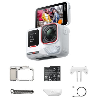 Insta360 Ace Pro 2 ストリート撮影キット アークティック・ホワイト シングルバッテリー CINSBBGA-ACEPRO212