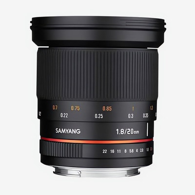 20mm F1.8 ED AS UMC キヤノンEF-Mマウント