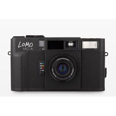 Lomo MC-A 35mm Film Camera Black